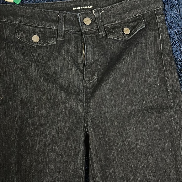 Ellie Tahiti Dark Denim Jean Pants Bell Bottom Size 26 - Picture 2 of 3